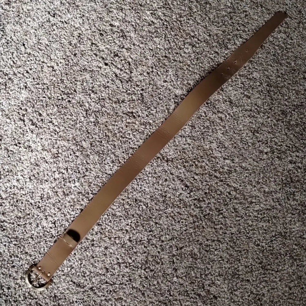 Wide Leather Belt
